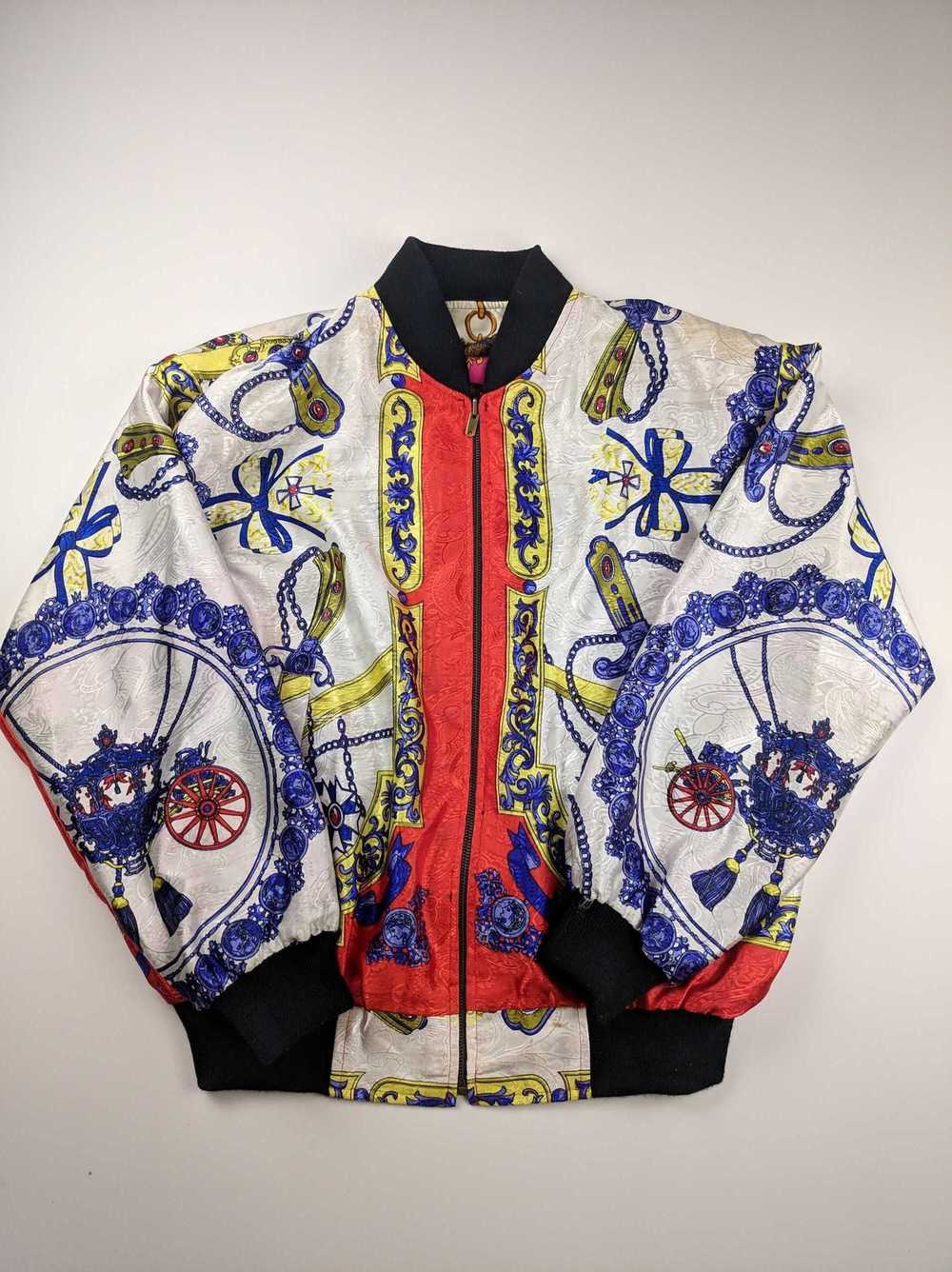 Vintage Vintage Baroque Reversible Silky Jacket - image 1