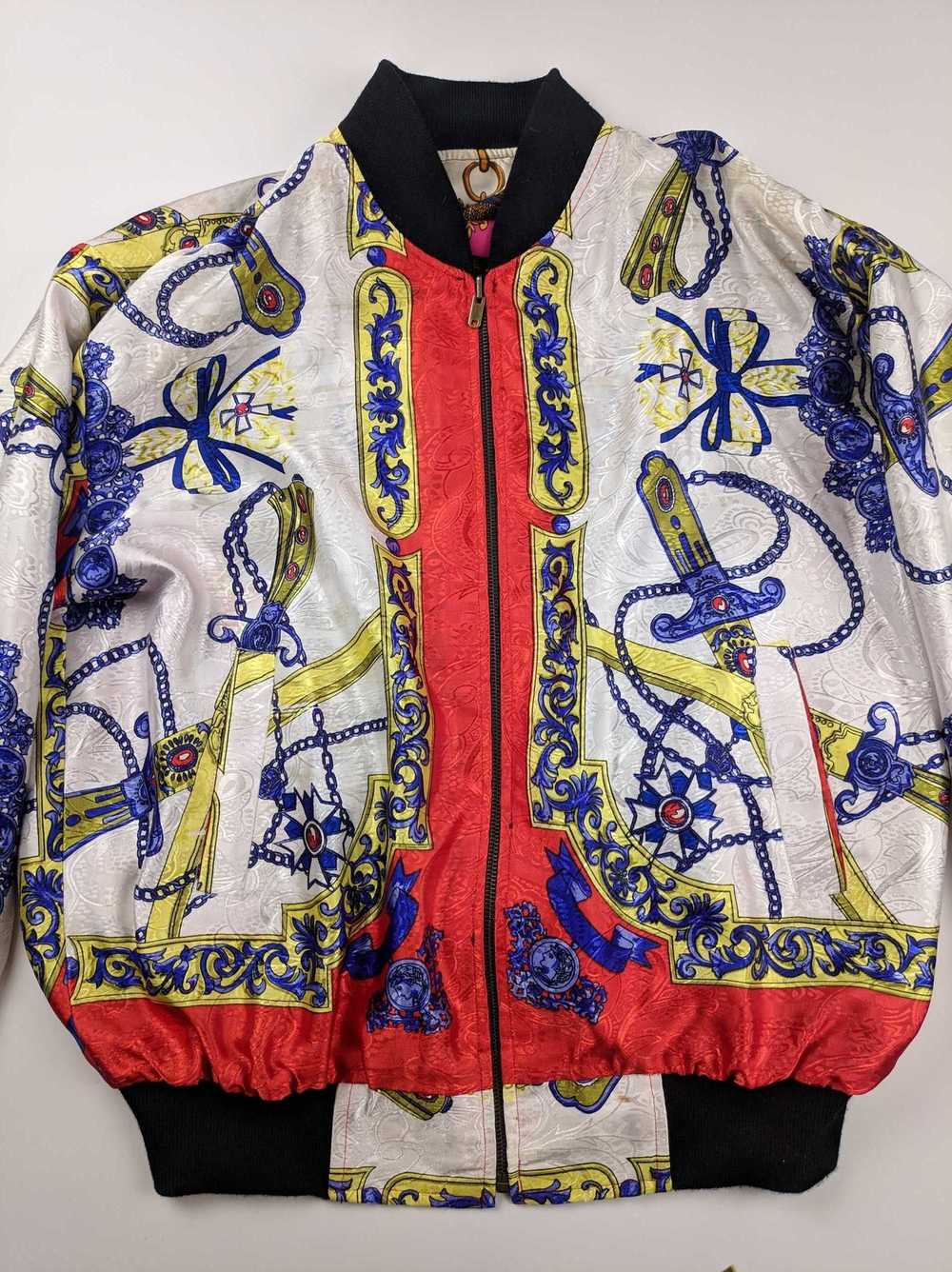 Vintage Vintage Baroque Reversible Silky Jacket - image 2