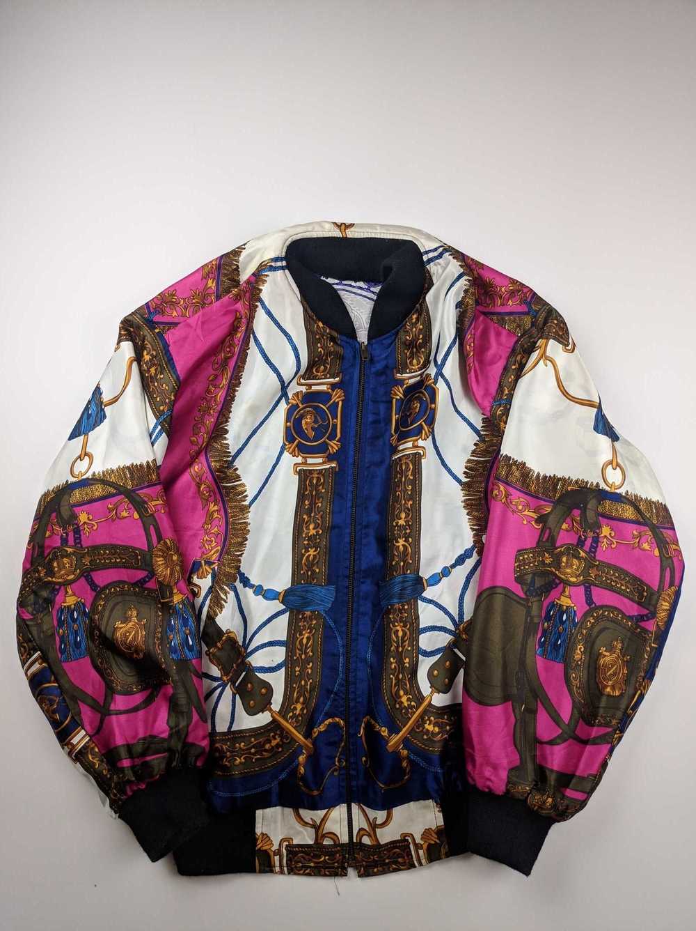 Vintage Vintage Baroque Reversible Silky Jacket - image 5