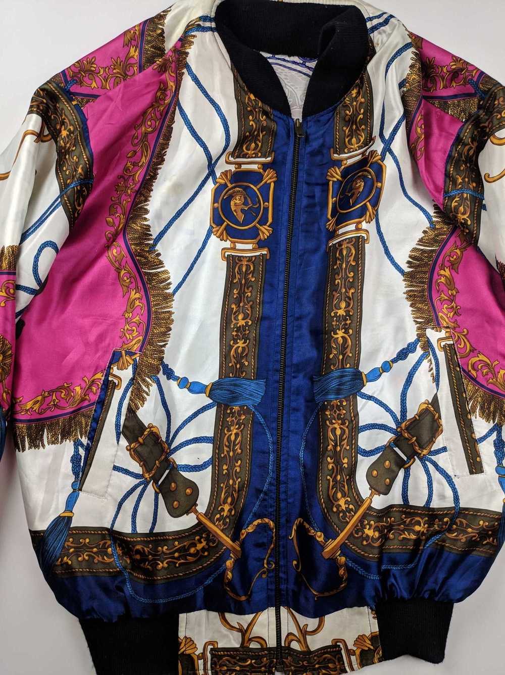 Vintage Vintage Baroque Reversible Silky Jacket - image 6