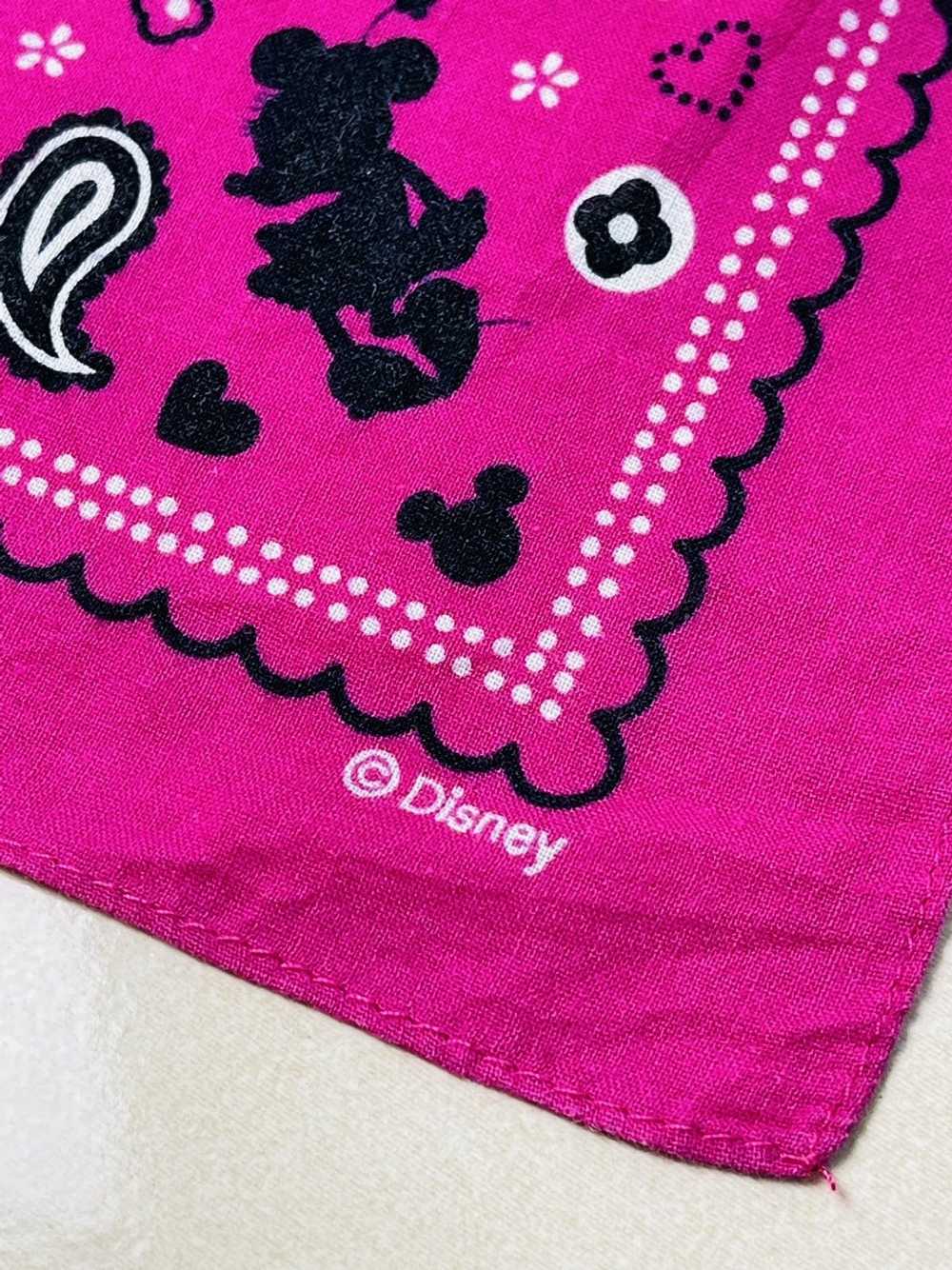 Disney × Vintage Minnie Mouse Scarf Handkerchief … - image 3