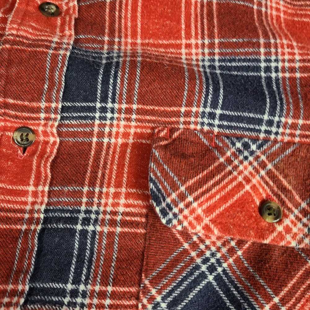 Vintage Vintage 90s Outdoor Exchange Red Plaid Qu… - image 2