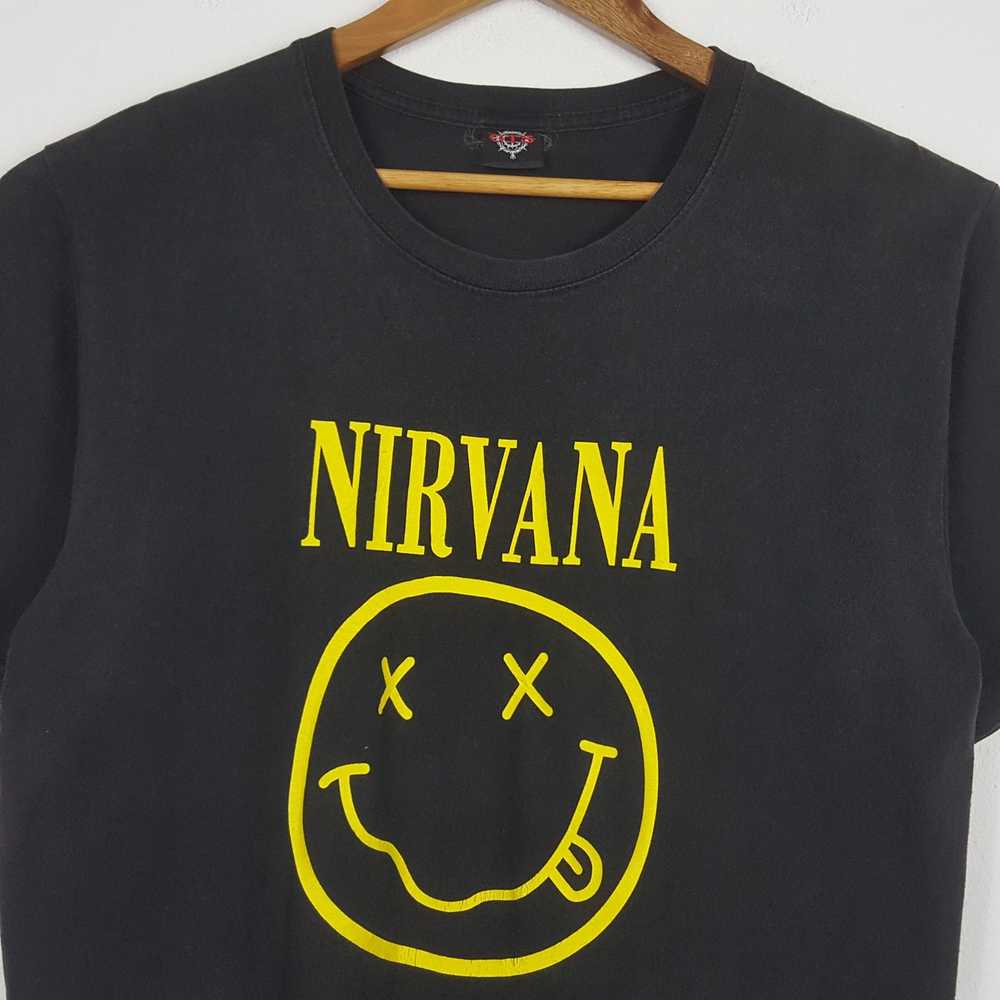 Nirvana × Rock T Shirt × Vintage 🔥Vintage NIRVAN… - image 2