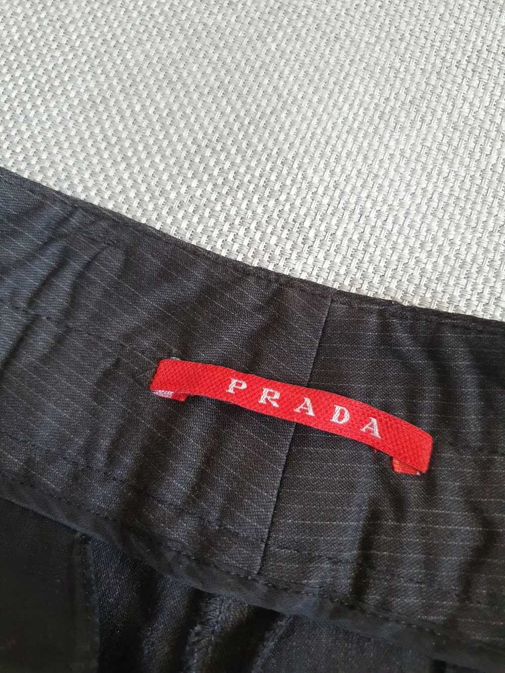 Luxury × Prada × Vintage Vintage Prada Biker Tape… - image 3