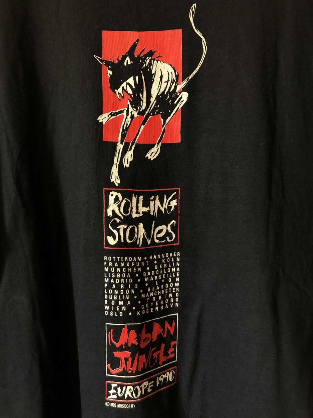Band Tees × The Rolling Stones 90’s The Rolling S… - image 3