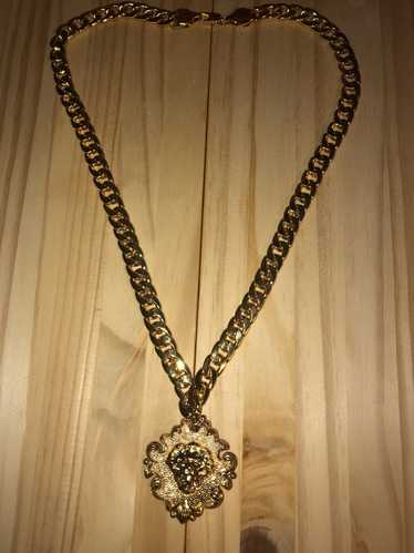 Avon Celli × Vintage “Gold” Avon Lion Pendant and 