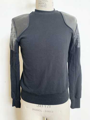 Tim Coppens Leather Shoulder Tim Coppens Sweatshir