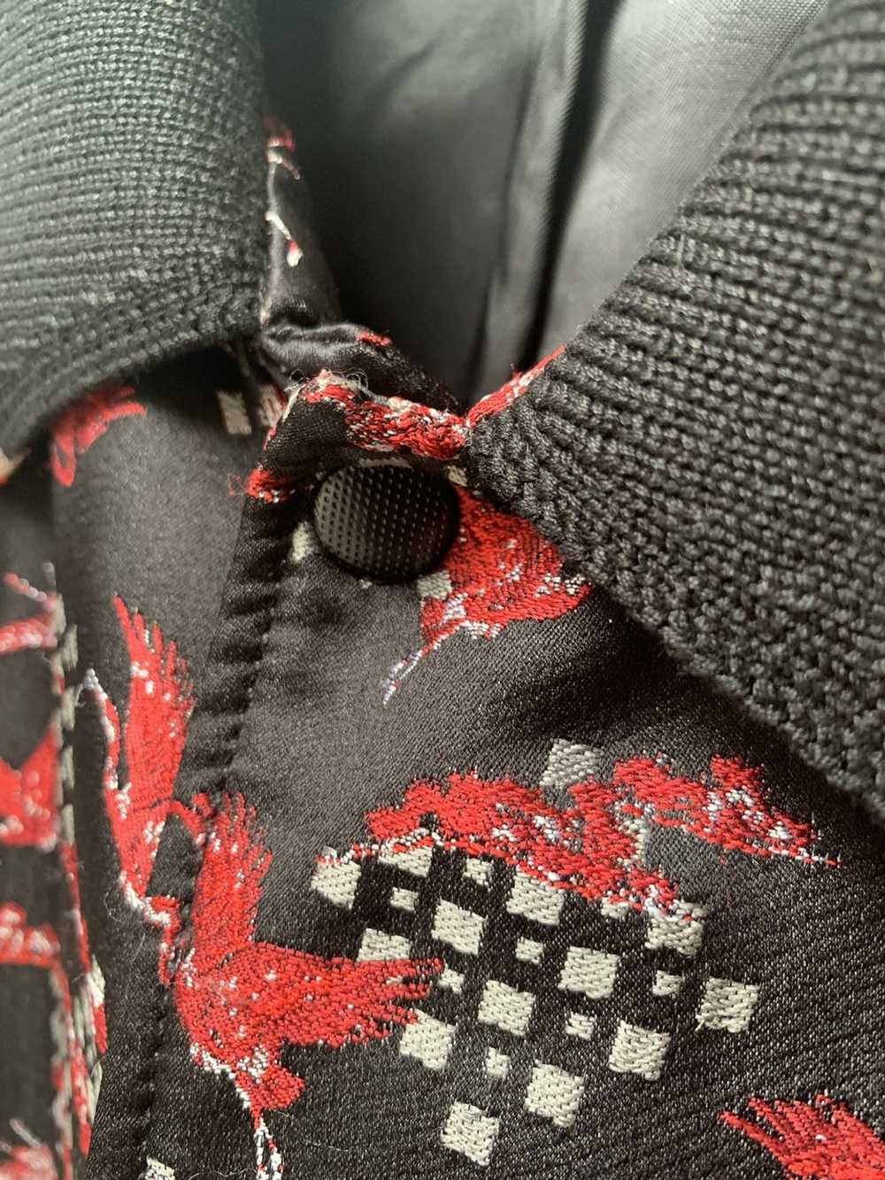 Lanvin Lanvin Silk Hand Stitched Bomber Jacket - image 3