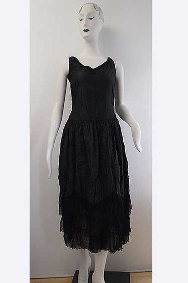 1920s Handmade Antique Undergarment, Shift, Vintage Slip Dress