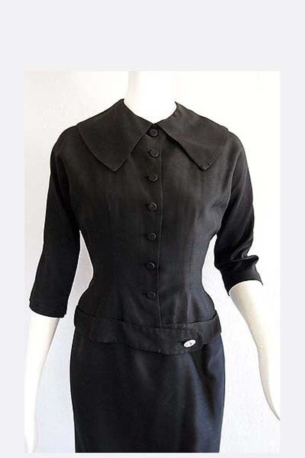 1950s Hourglass Dress Suit - image 4