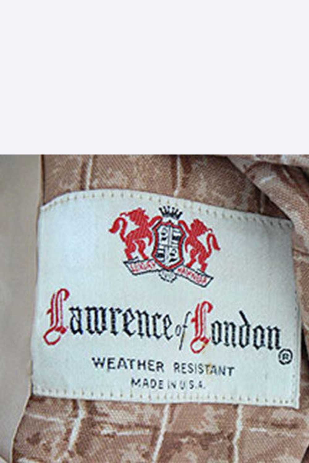 1960 Lawrence of London Reptile Print Coat - image 6