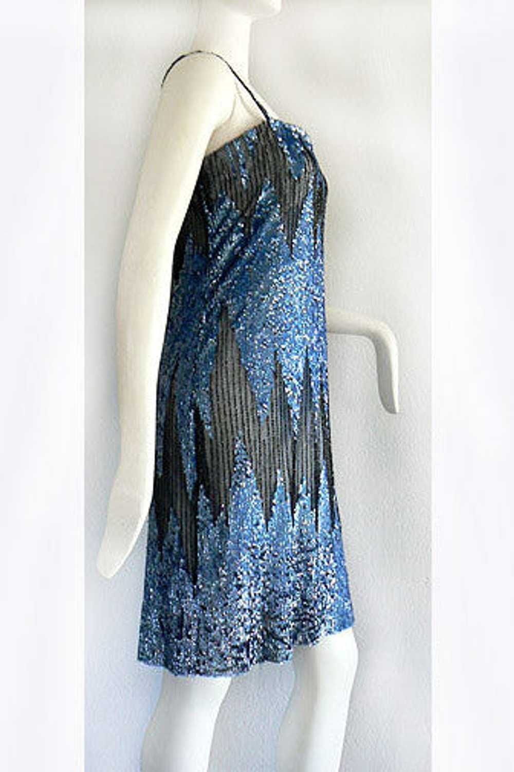 1960s Deco Sequin "Flapper's Dress" - image 3