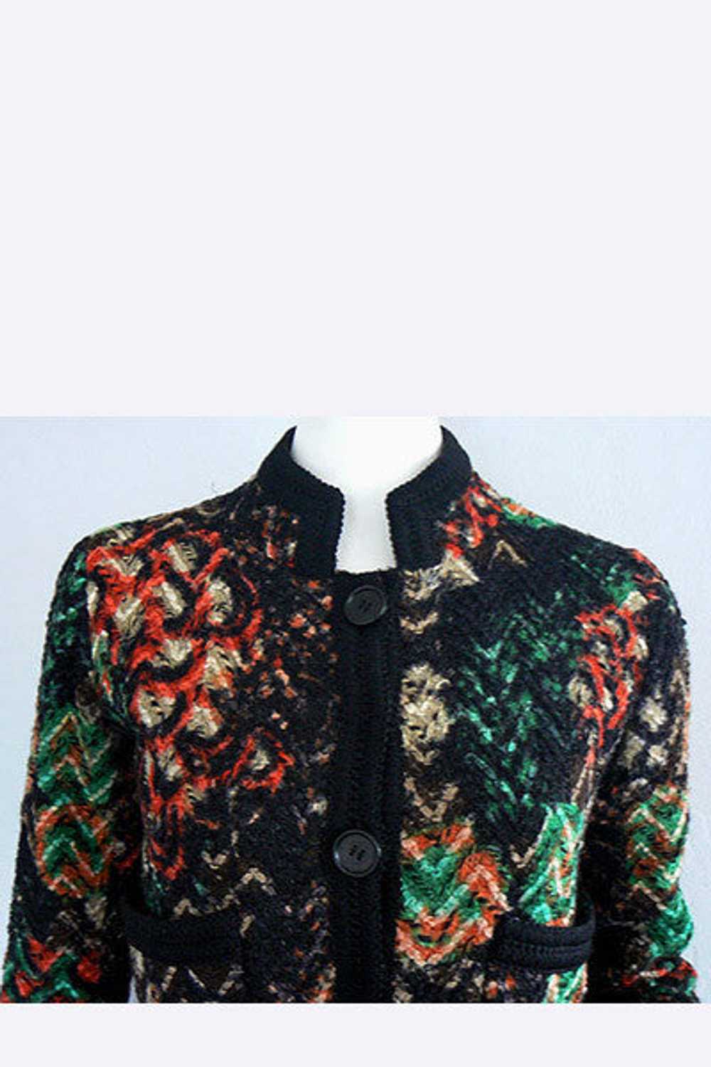 1960s Coco Chanel Haute Couture Fantasy Tweed Jac… - image 5