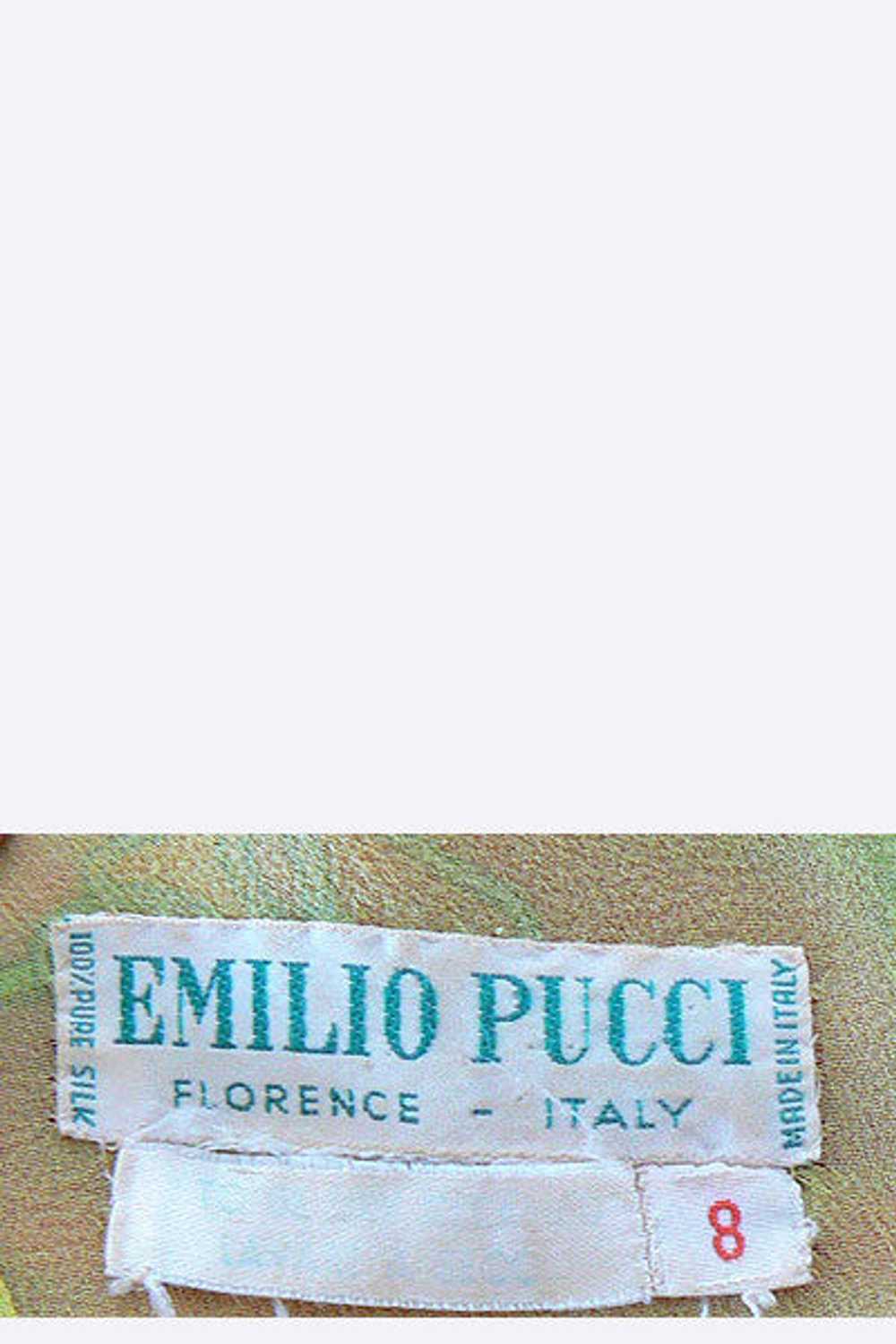1960s Emilio Pucci Silk Dress - image 8