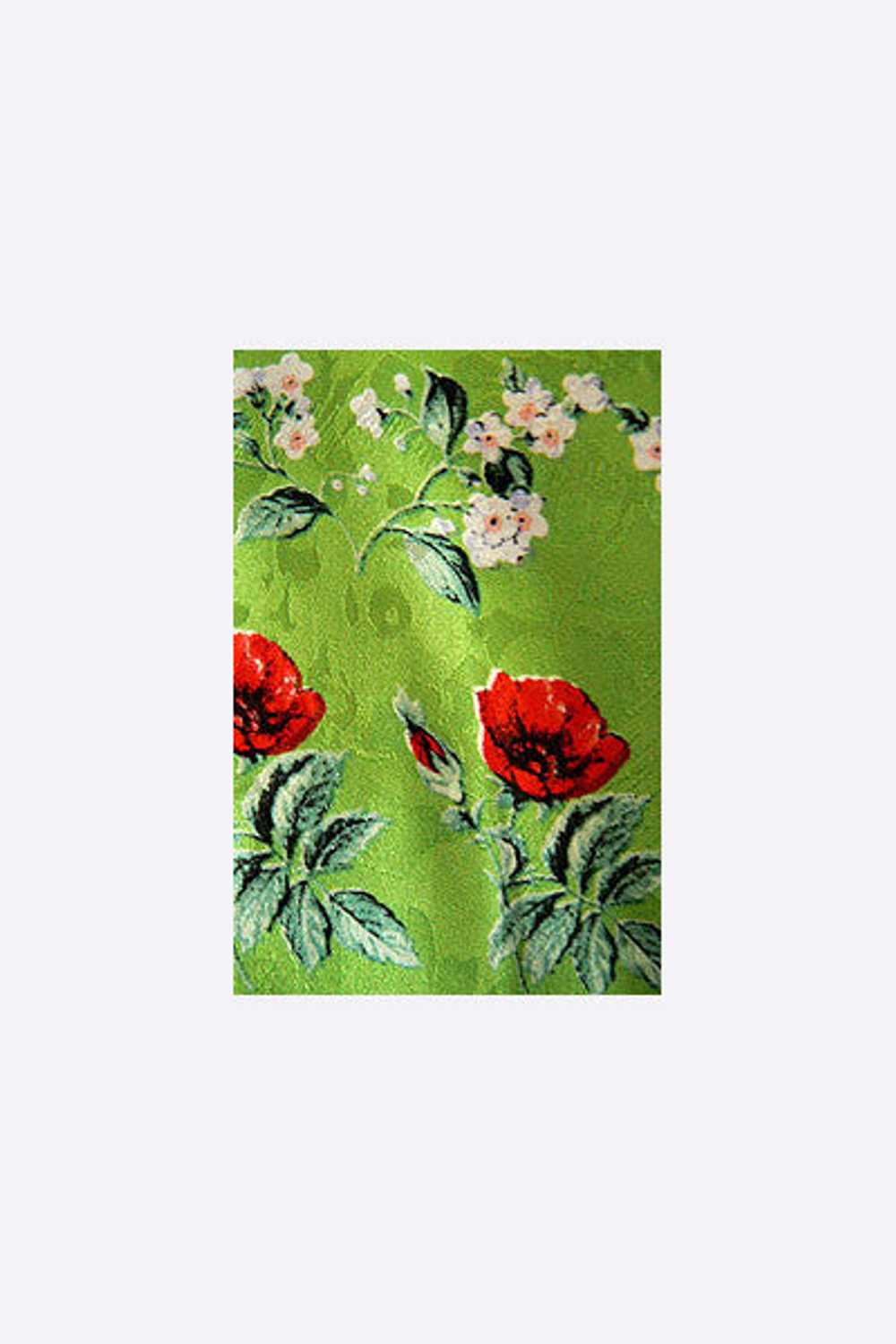 1980s Atelier Versace Floral Print Dress - image 6