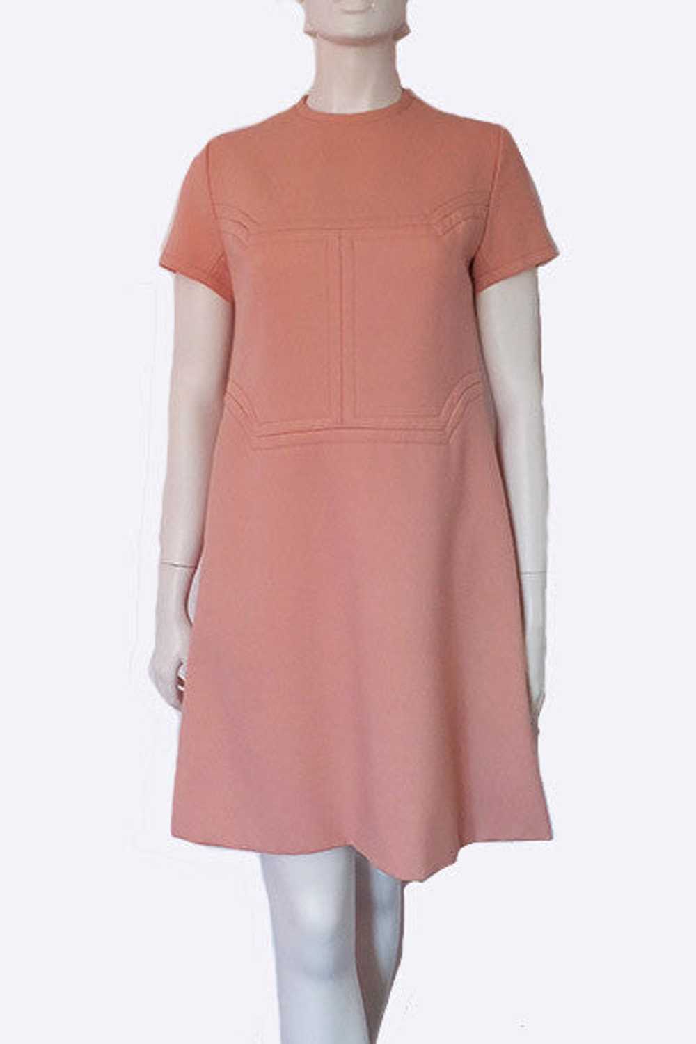 1960s Pierre Cardin Mod Dress - image 1