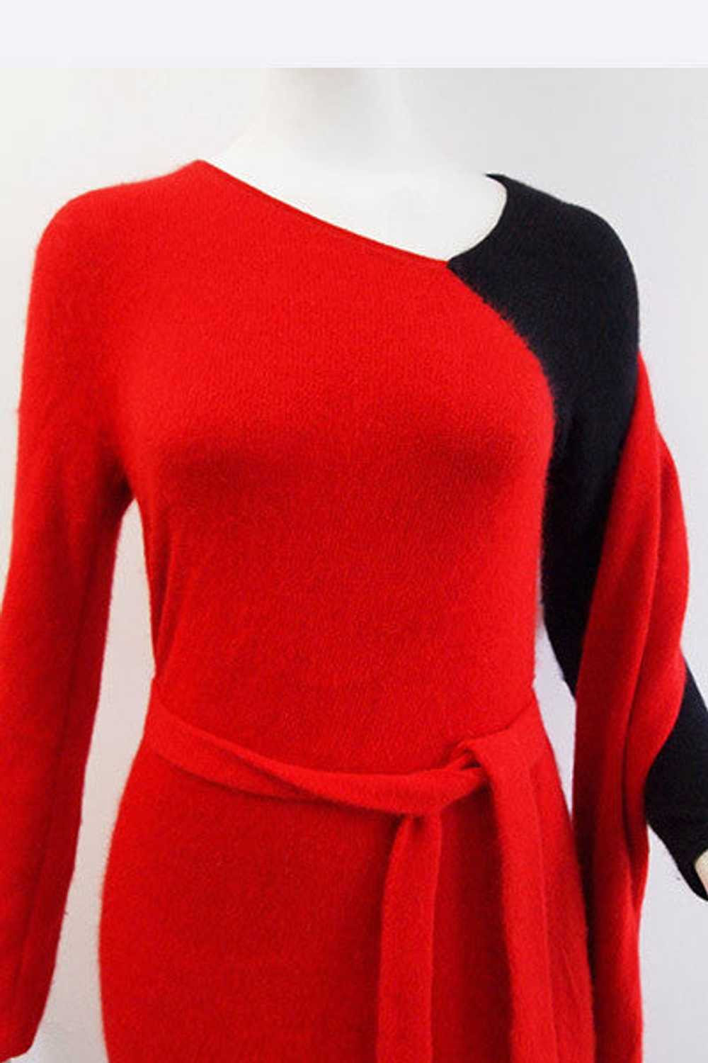 1970s Roberta di Camerino Cashmere Dress - image 5