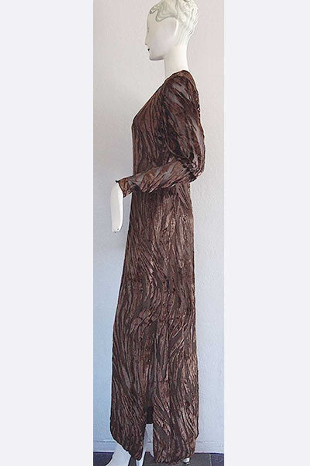 1970s Pauline Trigere Gown - image 3