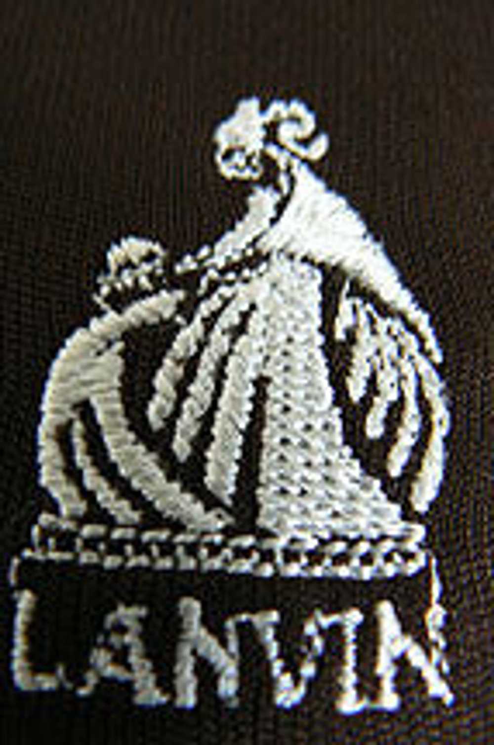 1970s Lanvin Logo Dress - image 5