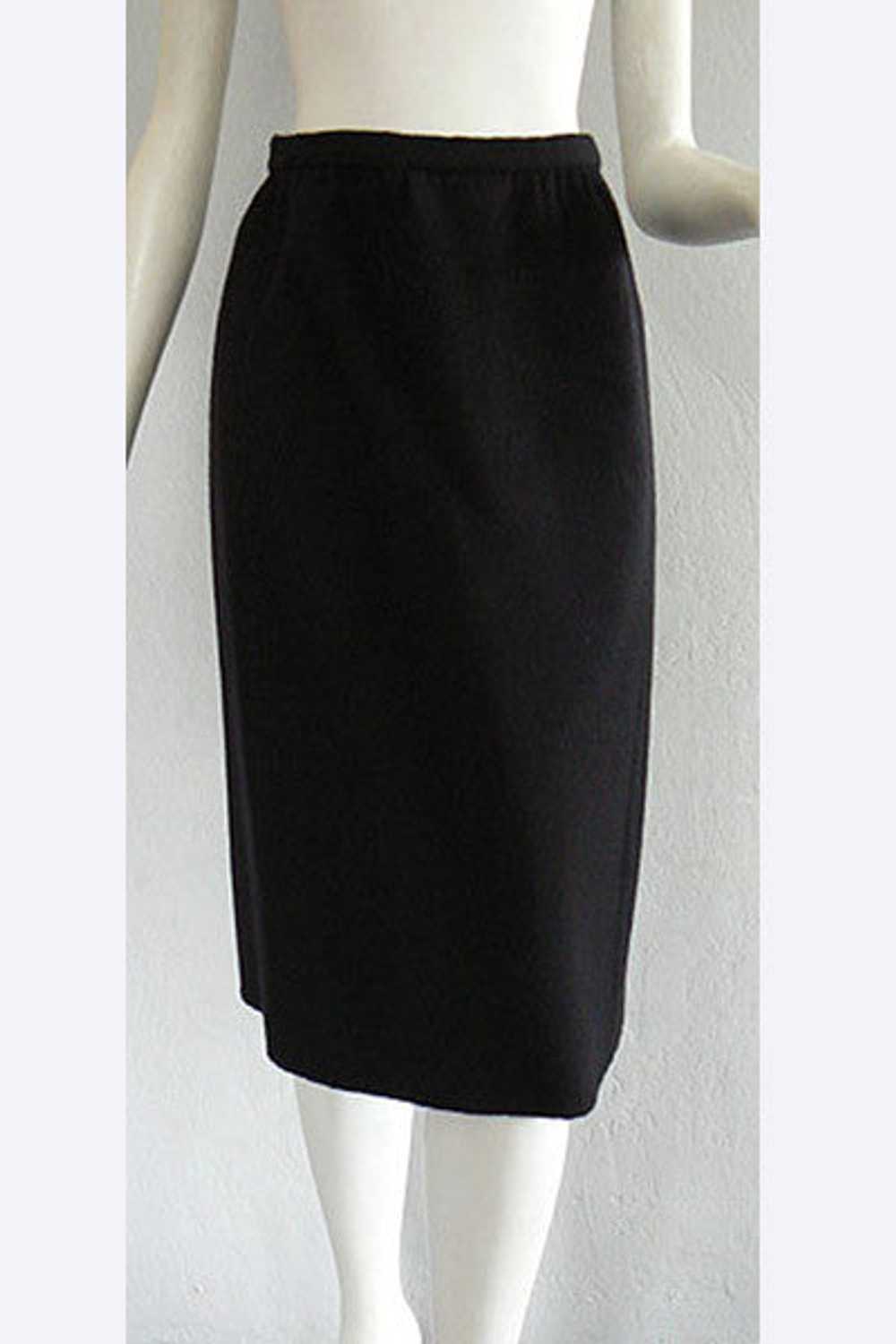 1970s Halston Wool Skirt - image 1