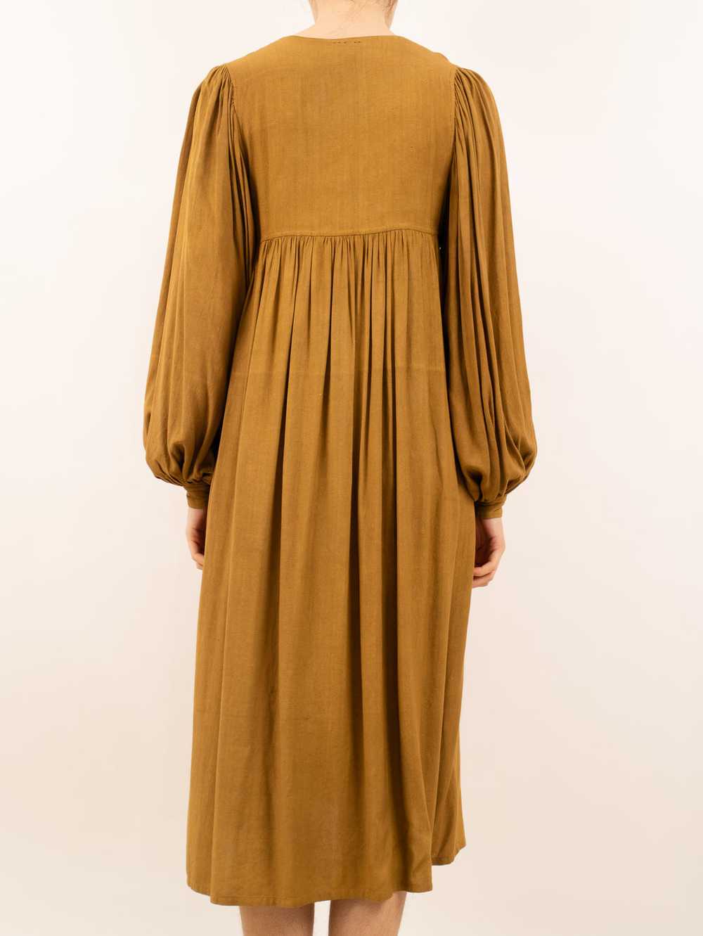 1970's golden caftan dress - image 7