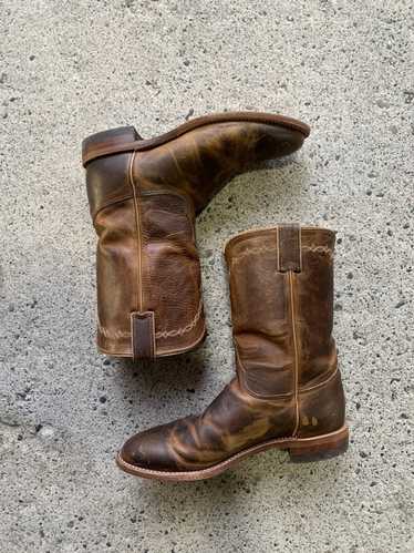 Justin Boots × Vintage Genuine Leather Justin Boot