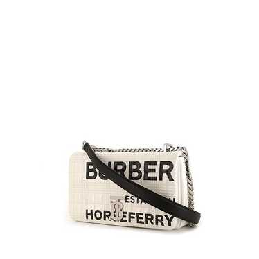 Burberry Lola small model shoulder bag in white a… - image 1
