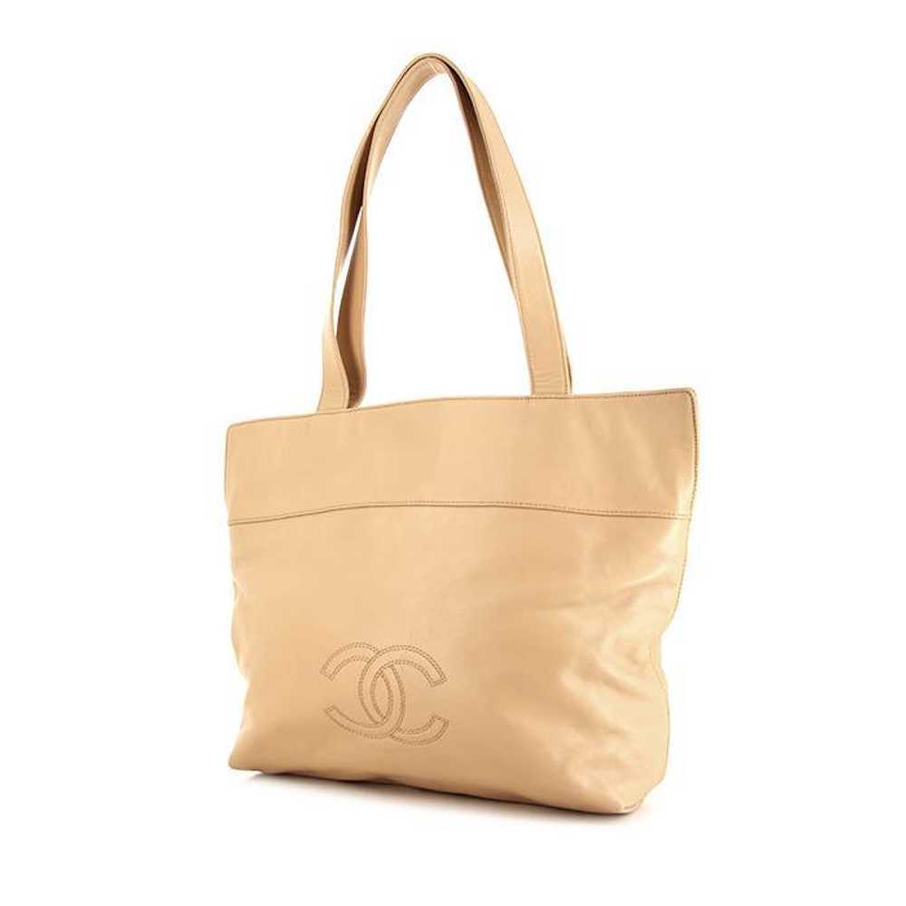 Chanel Vintage shopping bag in beige leather Collecto… - Gem