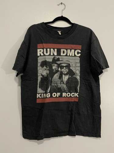 Band Tees × Run Dmc × Vintage Faded Run DMC King … - image 1