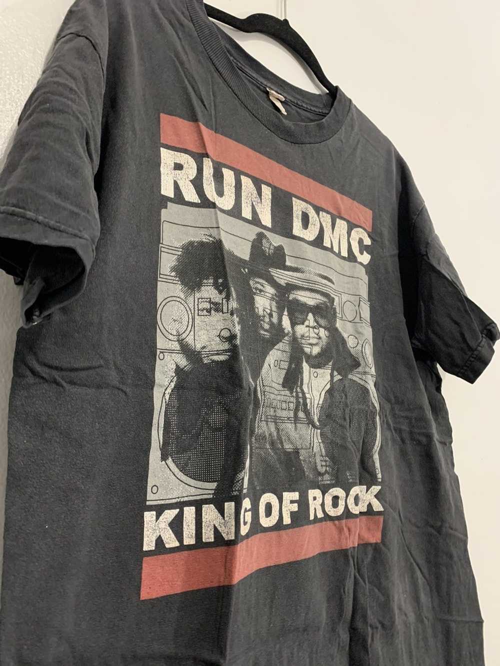 Band Tees × Run Dmc × Vintage Faded Run DMC King … - image 2