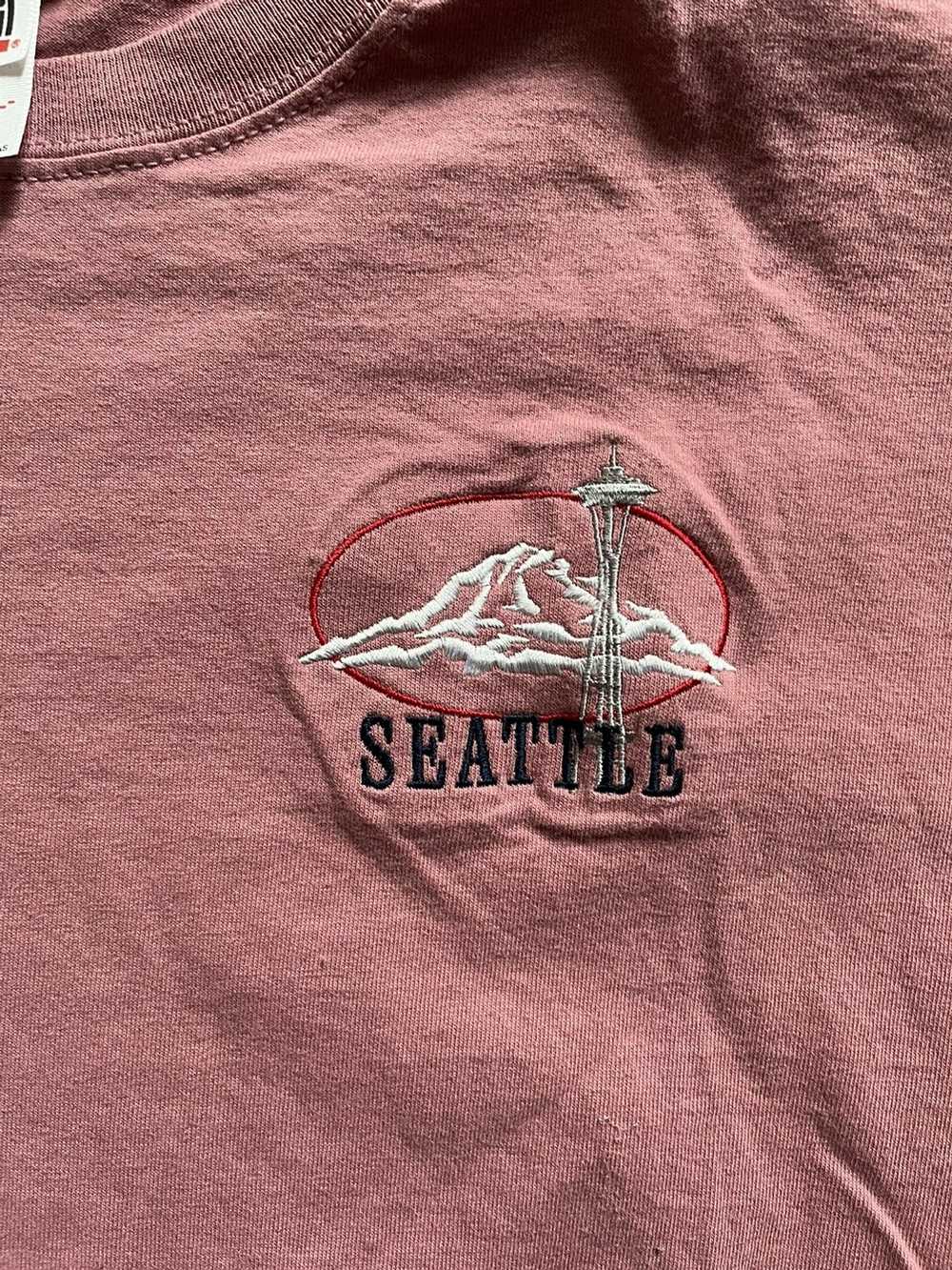 Anvil × Streetwear × Vintage Vintage Seattle Embr… - image 2