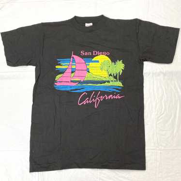 1980s deadstock San Diego California beach t-shirt