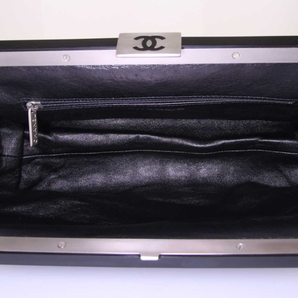 Chanel Choco bar handbag in black leather Collect… - image 3