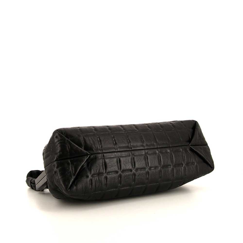Chanel Choco bar handbag in black leather Collect… - image 5