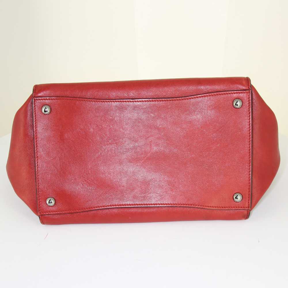 Prada Twin Zip shoulder bag in red leather Collec… - image 6