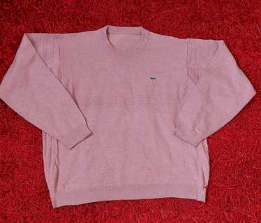 Lacoste × Streetwear LACOSTE Pink Sweater Simple … - image 1