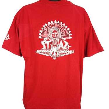 Vintage Stazs Nevada Indian Motorcycle T Shirt Vin