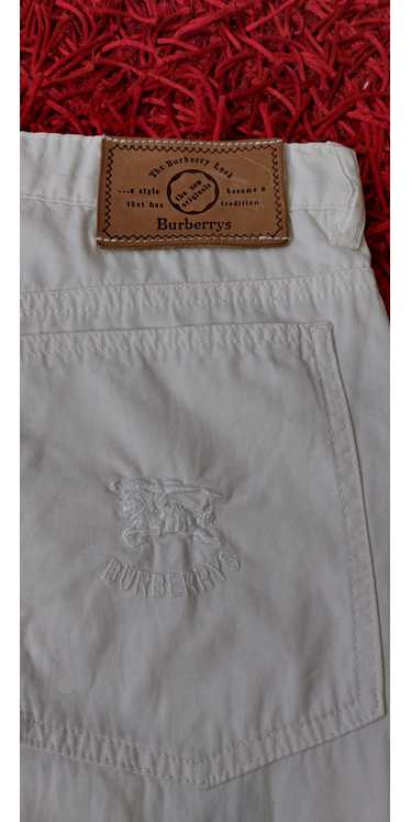Burberry × Luxury Burberrys of London White Dress 