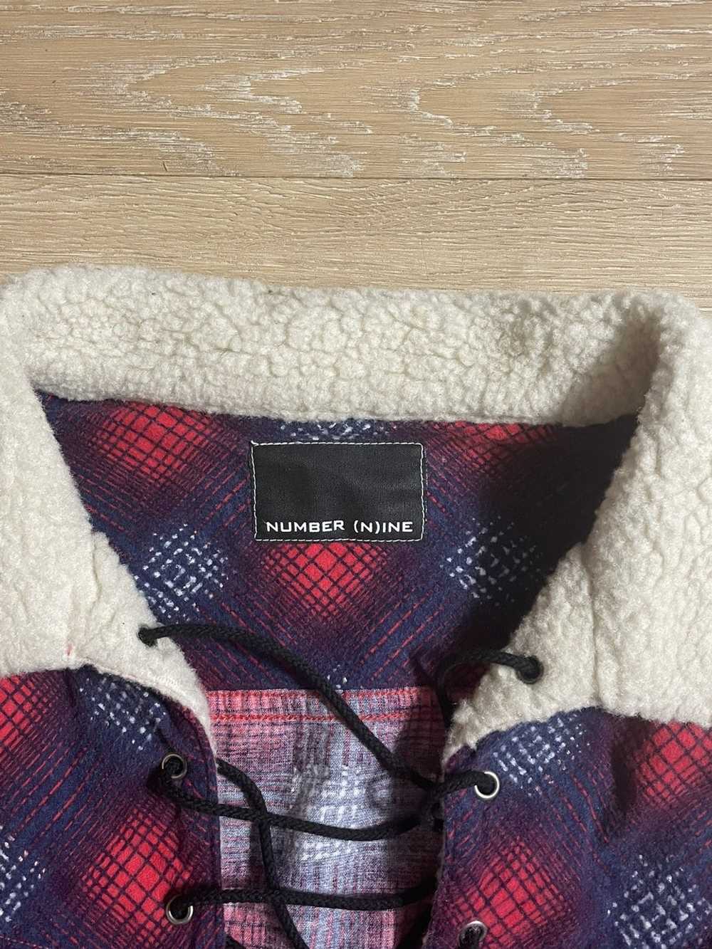 Number (N)ine Sheep Suede Hockey Flannel - image 2