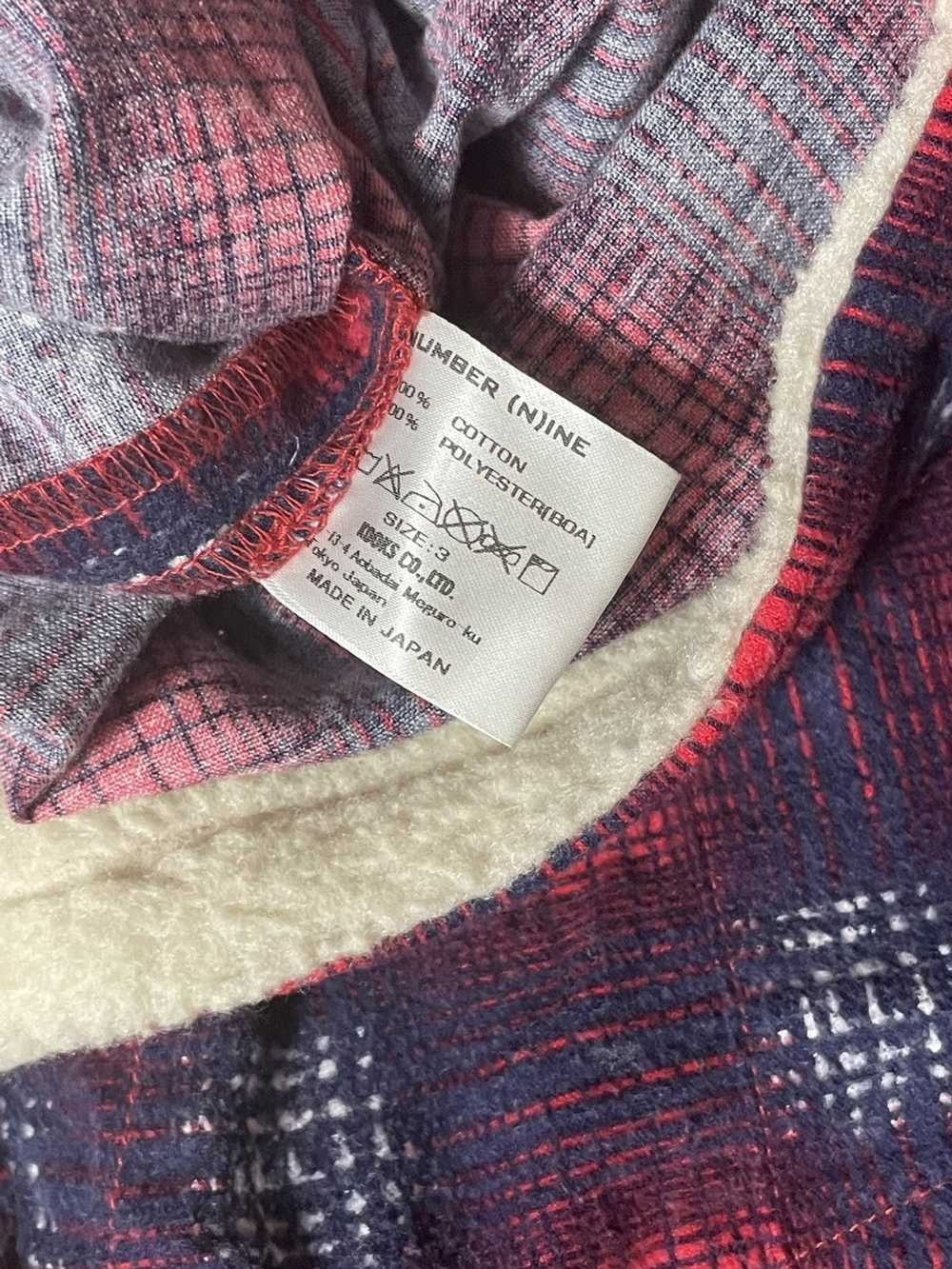 Number (N)ine Sheep Suede Hockey Flannel - image 3