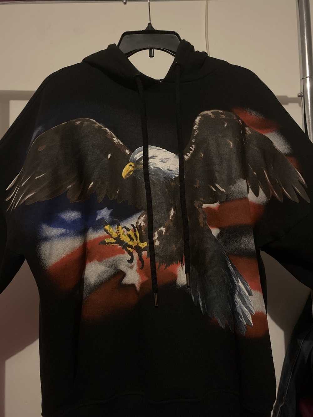 Palm Angels Palm Angels Patriotic eagle Hoody - image 2