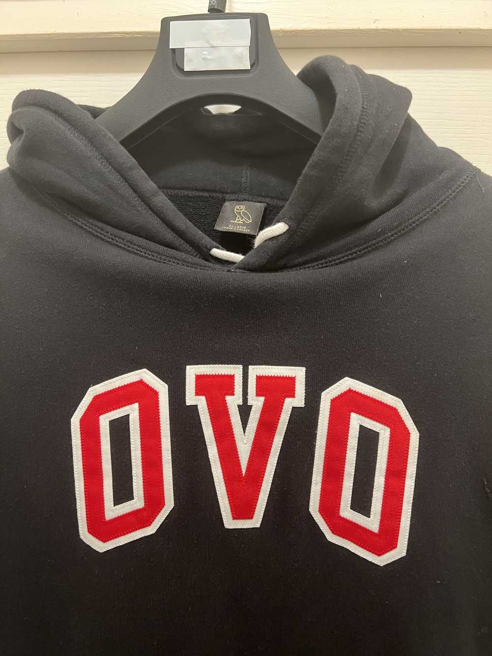 Drake × Octobers Very Own OVO Black Hoodie embroi… - image 5