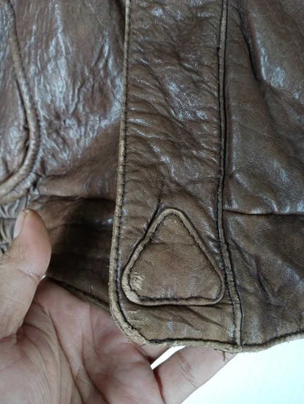 Japanese Brand × Leather Jacket × Thinsulate Rare… - image 10