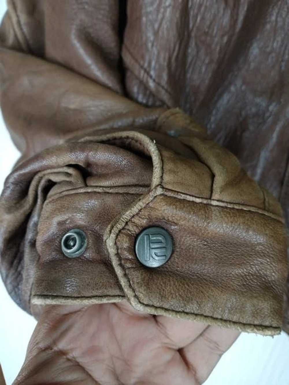Japanese Brand × Leather Jacket × Thinsulate Rare… - image 11