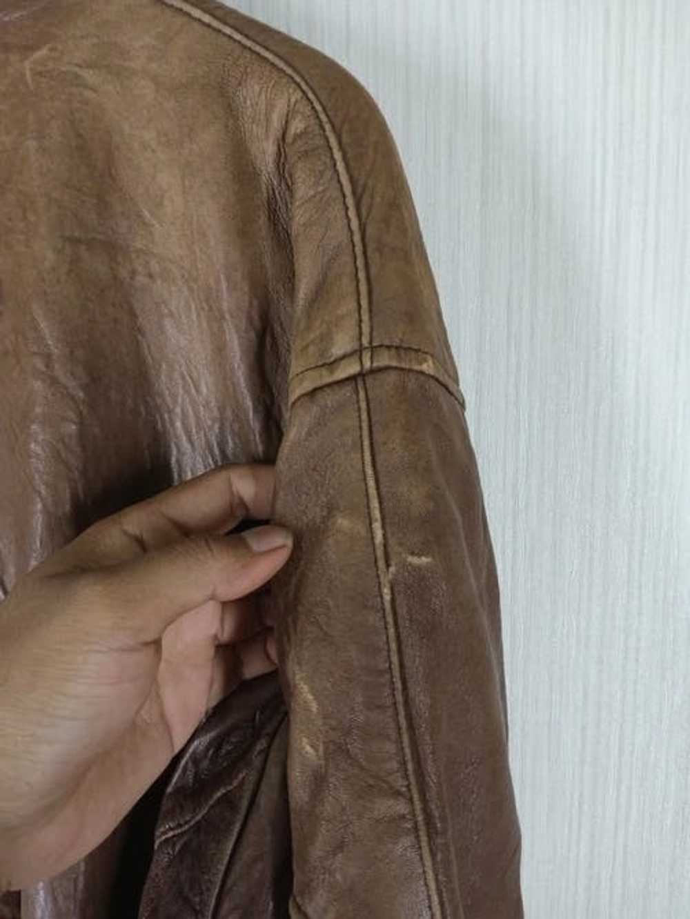Japanese Brand × Leather Jacket × Thinsulate Rare… - image 8