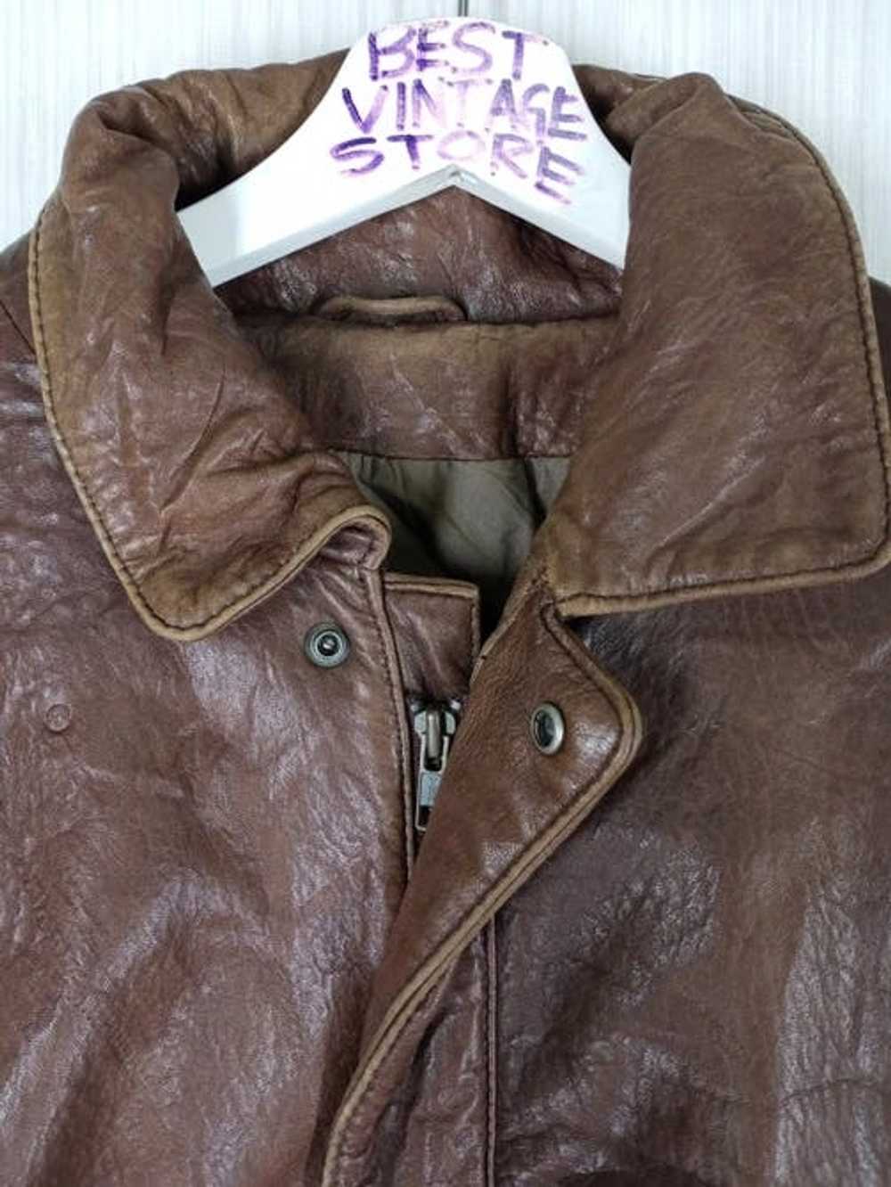 Japanese Brand × Leather Jacket × Thinsulate Rare… - image 9