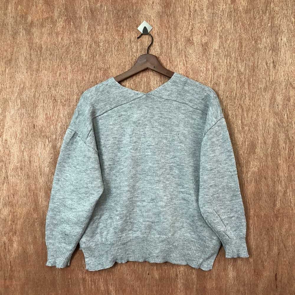 Coloured Cable Knit Sweater × Japanese Brand × Vi… - image 7