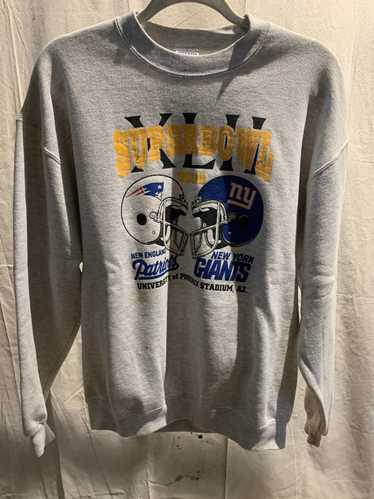 Men's Pro Standard Royal New York Giants Super Bowl XLVI Patch Hometown Collection T-Shirt Size: Extra Large