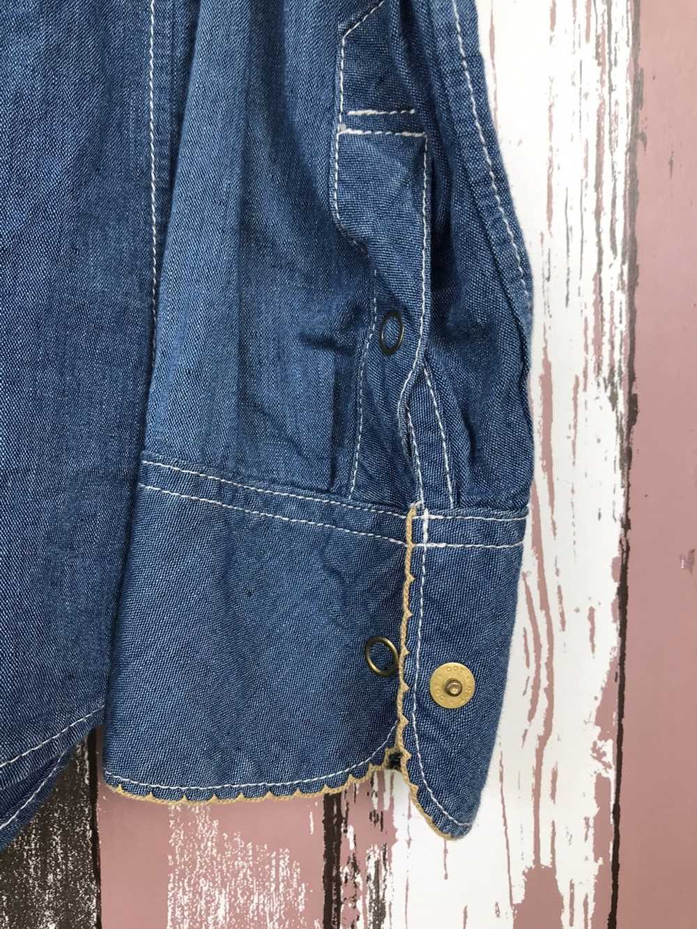Visvim Visvim long shirt denim - Gem