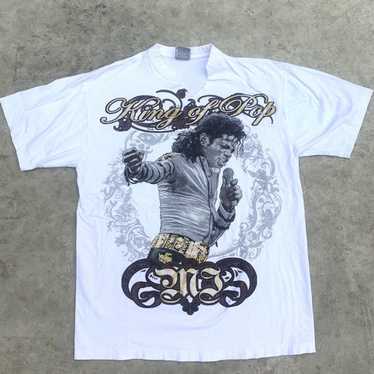 Khanivor Clothing — Michael Jackson and E.T. White Retro T-shirt